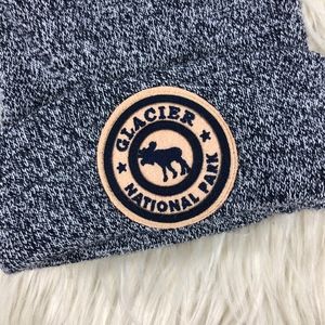 Glacier National Park Accessories - Glacier National Park Patch Detail Beanie Hat Glacier National Park Accessories - Glacier National Park Patch Detail Beanie Hat